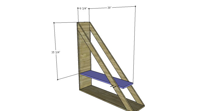 DIY Plans to Build a Henry Bookcase_Shelf 1