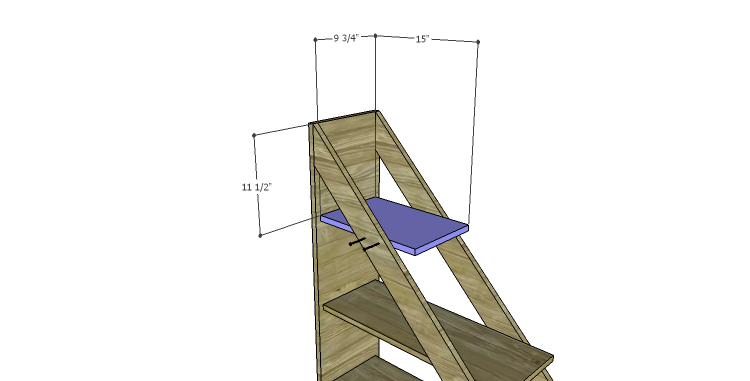 DIY Plans to Build a Henry Bookcase_Shelf 3