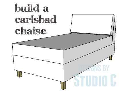 plans build Carlsbad Chaise
