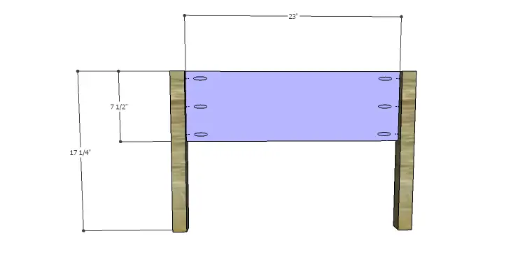 DIY Plans to Build a Morgan Coffee Table_Side