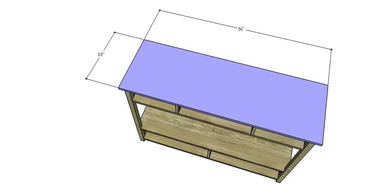 DIY Plans to Build an Edinburgh Console Table_Top