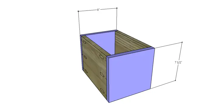 DIY Plans to Build a Tuscana Console Table_Outer Drawer FB
