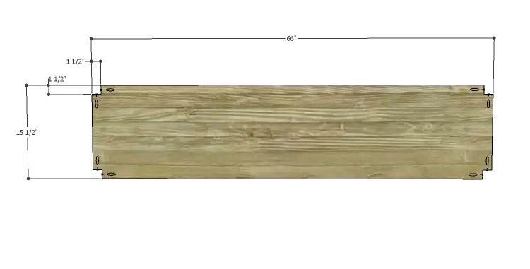 DIY Plans to Build a Tuscana Console Table_Shelves 1