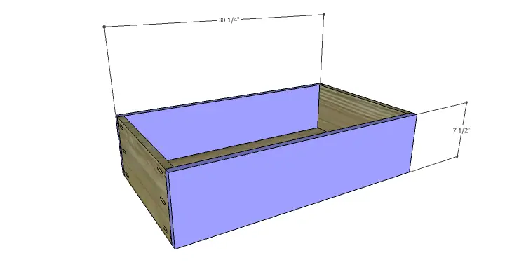 DIY Plans to Build a Serenity Dresser_Center Drawer FB