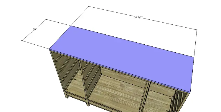 DIY Plans to Build a Serenity Dresser_Top