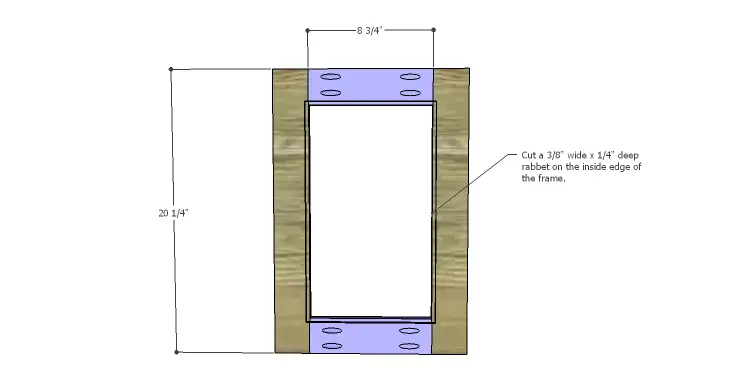 DIY Plans to Build a Piedmont Media Console_Doors 1
