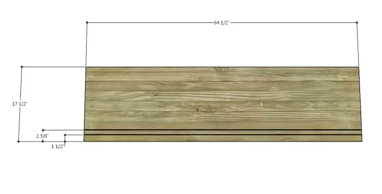 DIY Plans to Build a Slat-Door Sideboard_Bottom