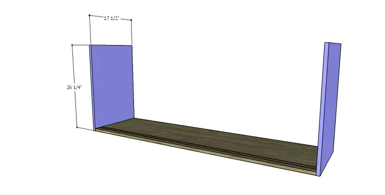 DIY Plans to Build a Slat-Door Sideboard_Sides