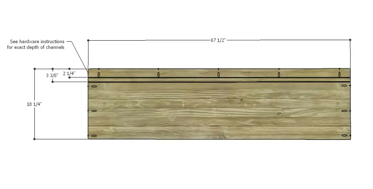 DIY Plans to Build a Slat-Door Sideboard_Top 1
