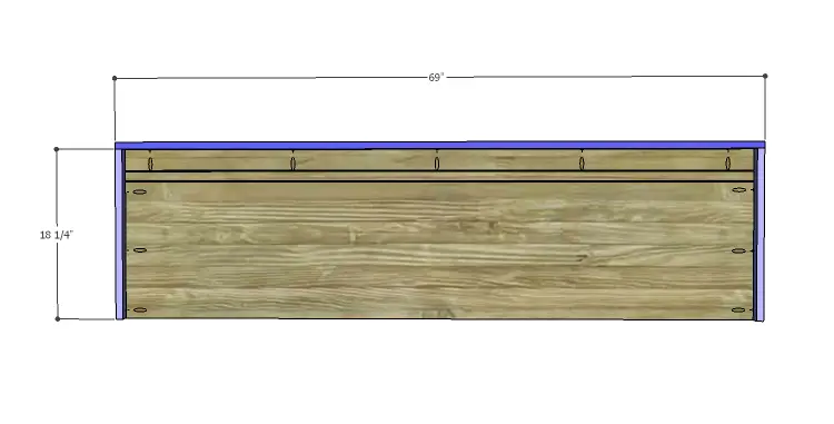 DIY Plans to Build a Slat-Door Sideboard_Top 2
