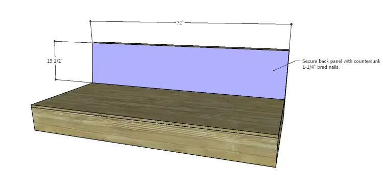 DIY Plans to Build a Carlsbad Sofa_Back Panel