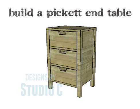 plans build Pickett end table