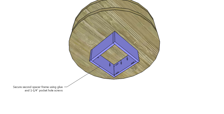 DIY Plans to Build a Round Shelf Coffee Table_Frame 2