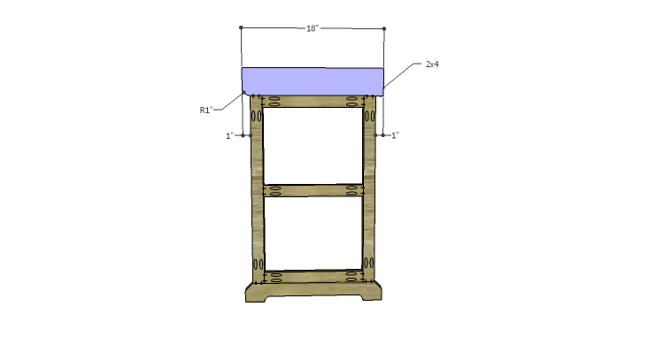DIY Plans to Build a Sweeten Console Table_Sides 3