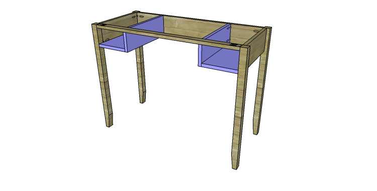 DIY Plans to Build a Magnolia Vanity Table_Drawer Cubby 2