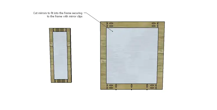DIY Plans to Build a Magnolia Vanity Table_Mirror 2