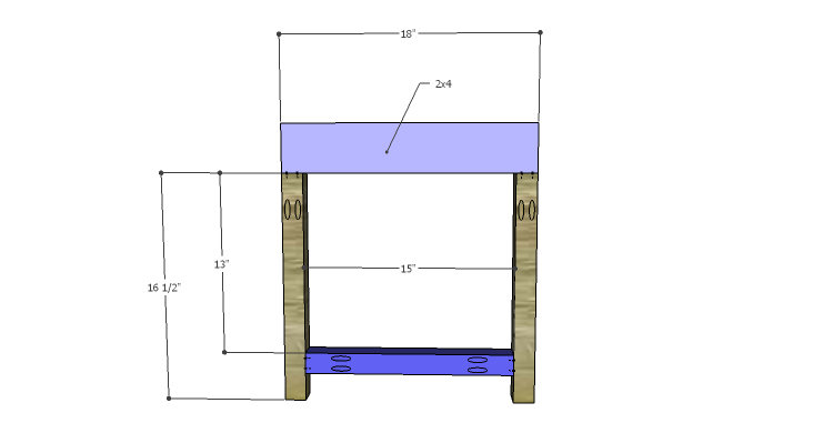 DIY Plans to Build a Laura Storage Bench_Sides