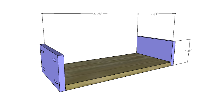 DIY Plans to Build a Rolling Storage Cubby_Drawers BS