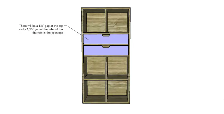 DIY Plans to Build a Rolling Storage Cubby_Drawers