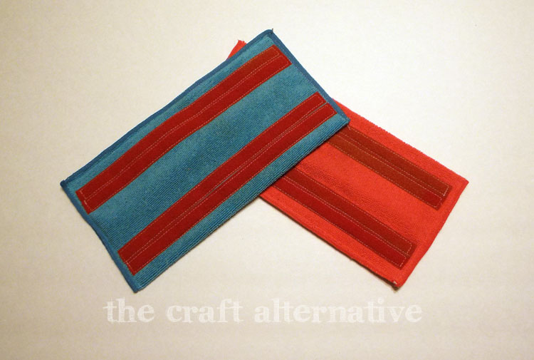 How to Make a Reusable Pad for a Wet Floor Sweeper completed cloths