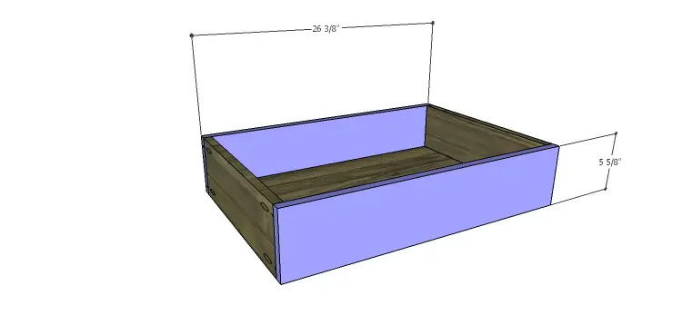 DIY Plans to Build the Ava Chest of Drawers_Lg Drawer FB