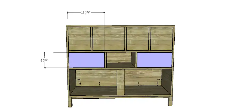 DIY Plans to Build a Mismatched Dresser_Drawer Front 3