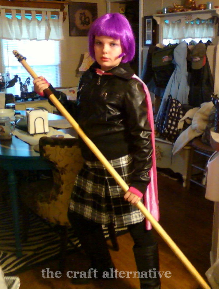 Make It Yourself Harley Quinn Costume Hit Girl 