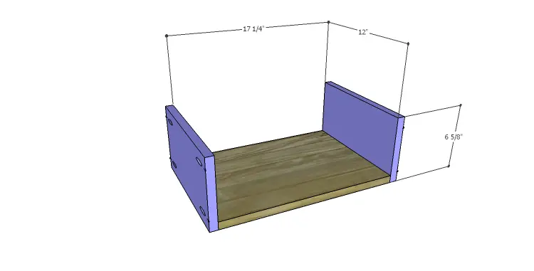 DIY Plans to Build a Jamie Media Console_Drawer BS