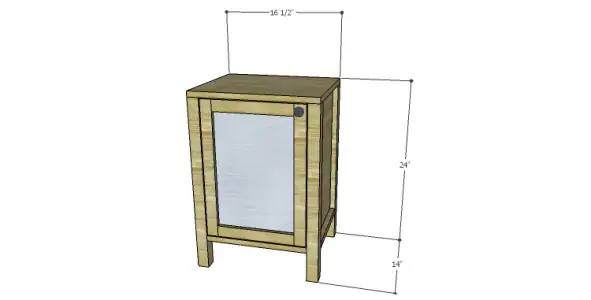 DIY Plans to Build a Valerie Nightstand