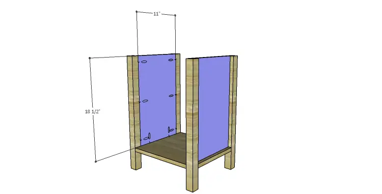 DIY Plans to Build a Valerie Nightstand_Sides