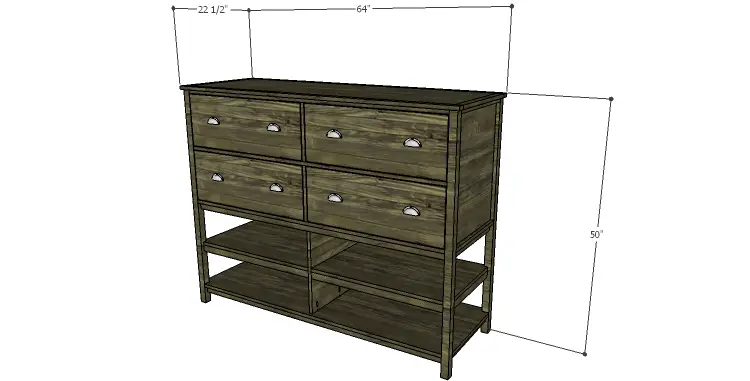 DIY Plans to Build a Forester Sideboard