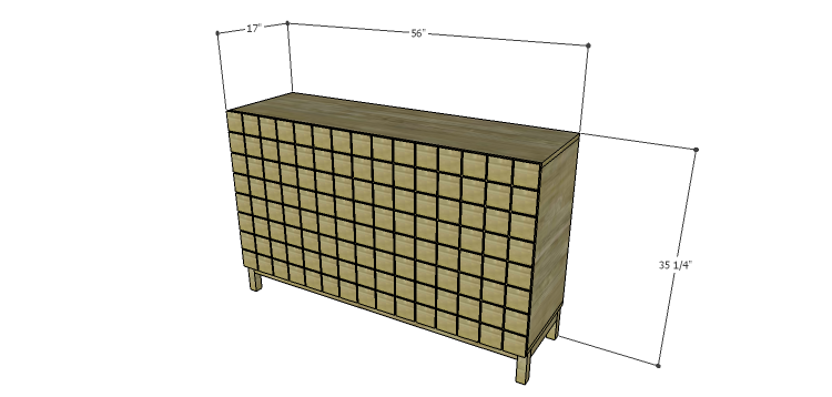 DIY Plans to Build a Cato Sideboard