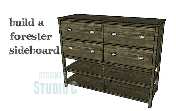 diy plans build sideboard,plans build forester sideboard