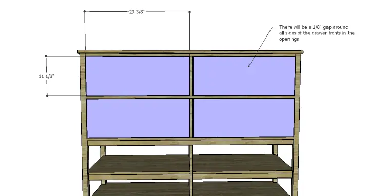 DIY Plans to Build a Forester Sideboard_Drawer Fronts