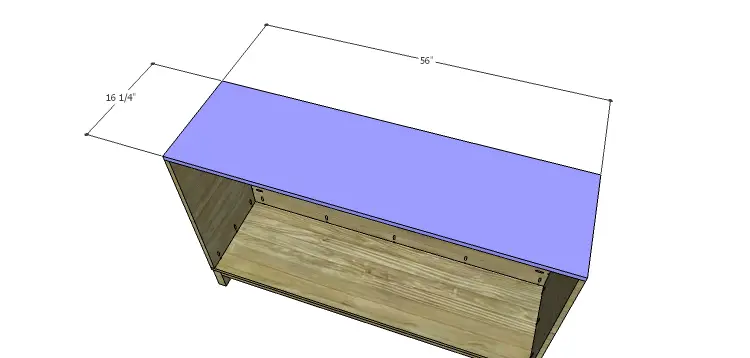 DIY Plans to Build a Cato Sideboard_Top