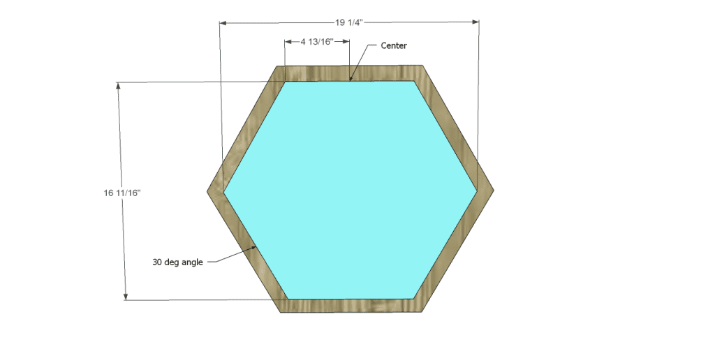 DIY Plans to Build a Folding Hexagon Table_Leg Stop
