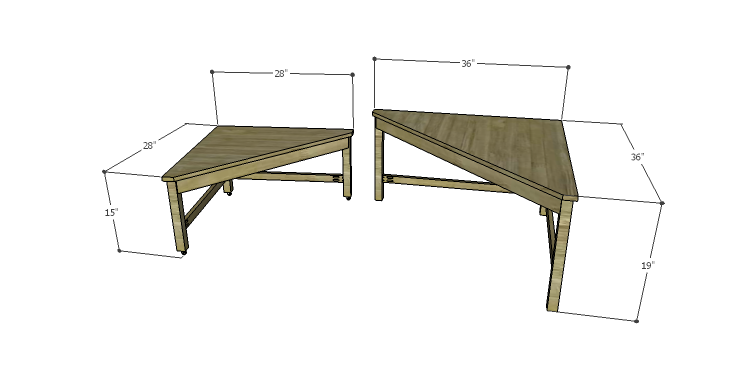 DIY Plans to Build the Branson Nesting Tables