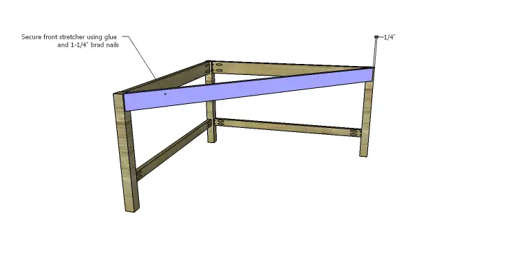 DIY Plans to Build the Branson Nesting Tables_Large Front Stretcher 2