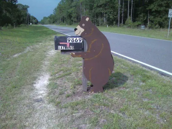 Bear Mailbox