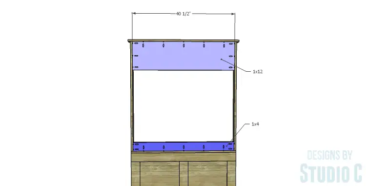 DIY Plans to Build a Slatted Hall Bench_Back