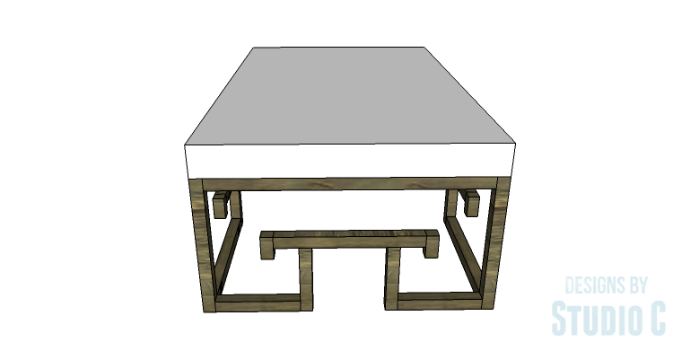 DIY Plans to Build a Lilley Bench_Side View