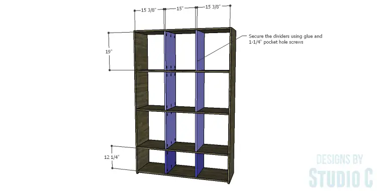 DIY Plans to Build a Reclaimed Bookcase Divider_Dividers