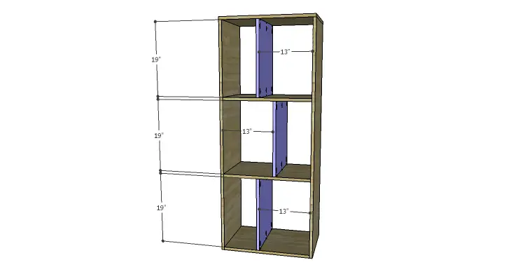 DIY Plans to Build a Daisy Bookcase_Dividers