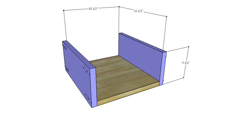 DIY Plans to Build a Daisy Bookcase_Drawer BS