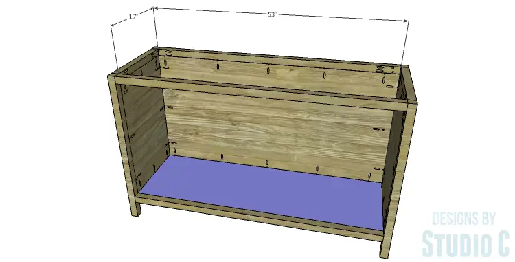 DIY Plans to Build a Mosaic Cabinet_Bottom