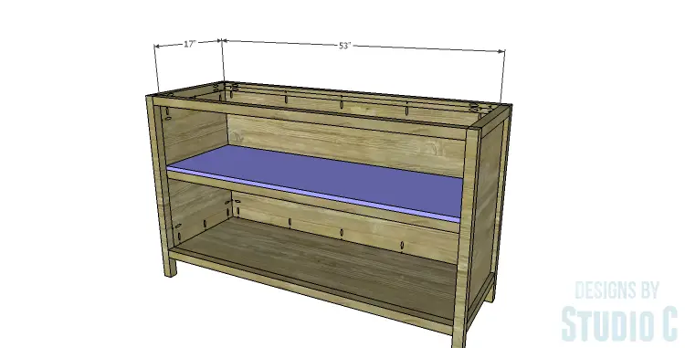 DIY Plans to Build a Mosaic Cabinet_Shelf
