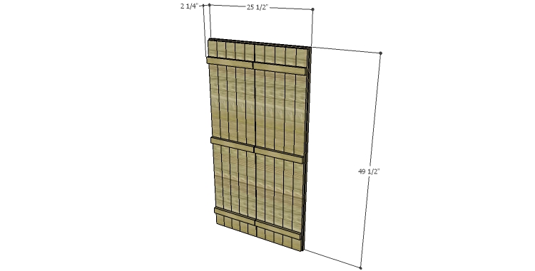 DIY Plans to Build a Shuttered Chalkboard