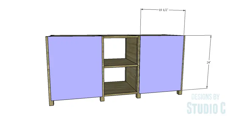 DIY Plans to Build a Connor Media Console_Back