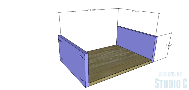 DIY Plans to Build a Brenley Media Console_Drawer BS