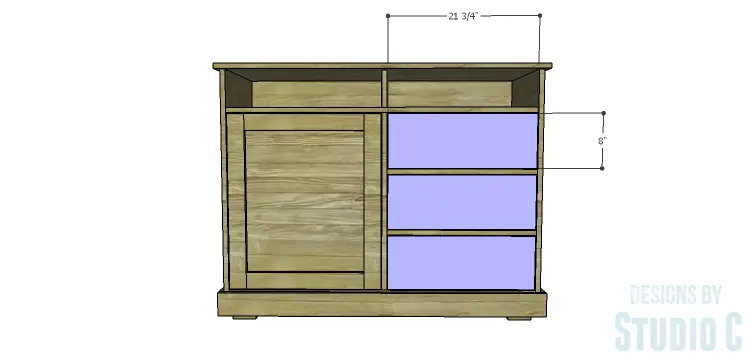 DIY Plans to Build a Brenley Media Console_Drawer Fronts